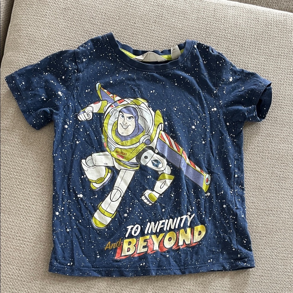 💙5 for $10💙H&M Disney Pixar Toy Story Buzz Lightyear Graphic Tee 4-6yr